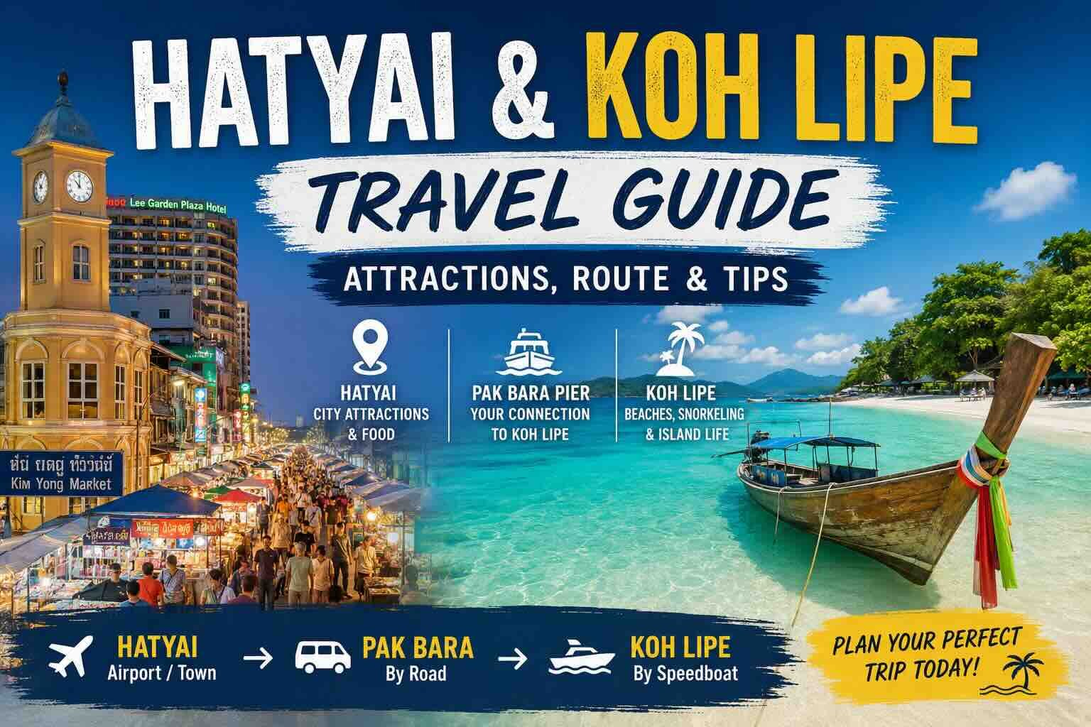 hatyai to koh lipe travel guide