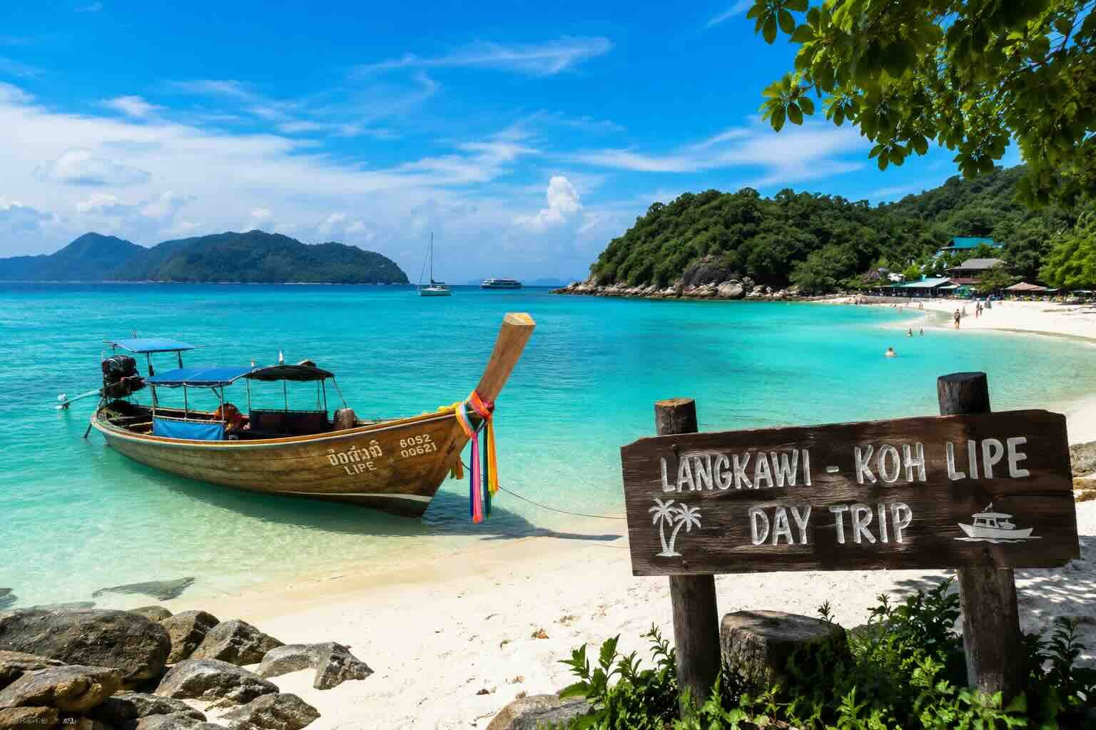 Langkawi to Koh Lipe day trip with private snorkeling